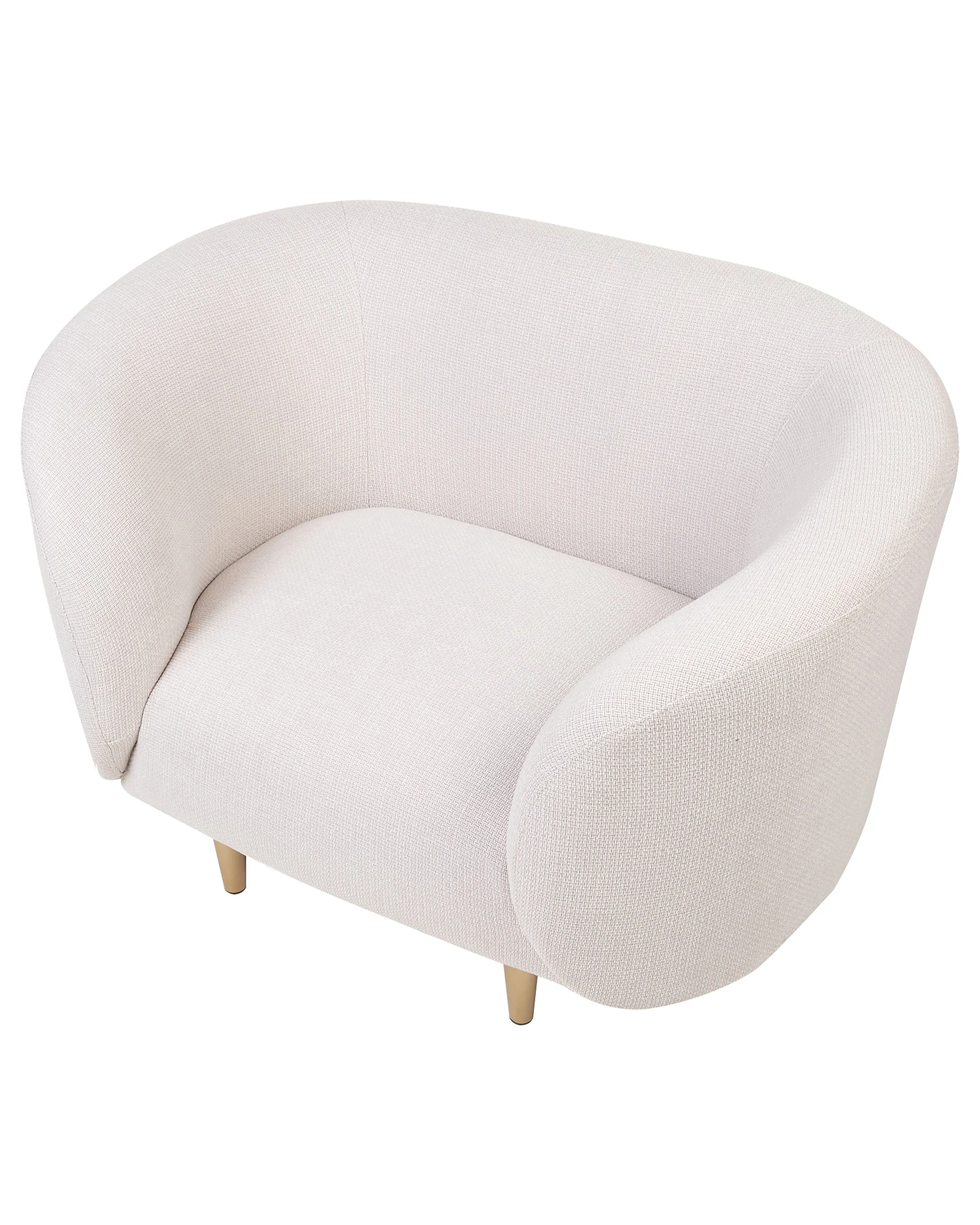 Fauteuil LOEN Stof Lichtbeige
