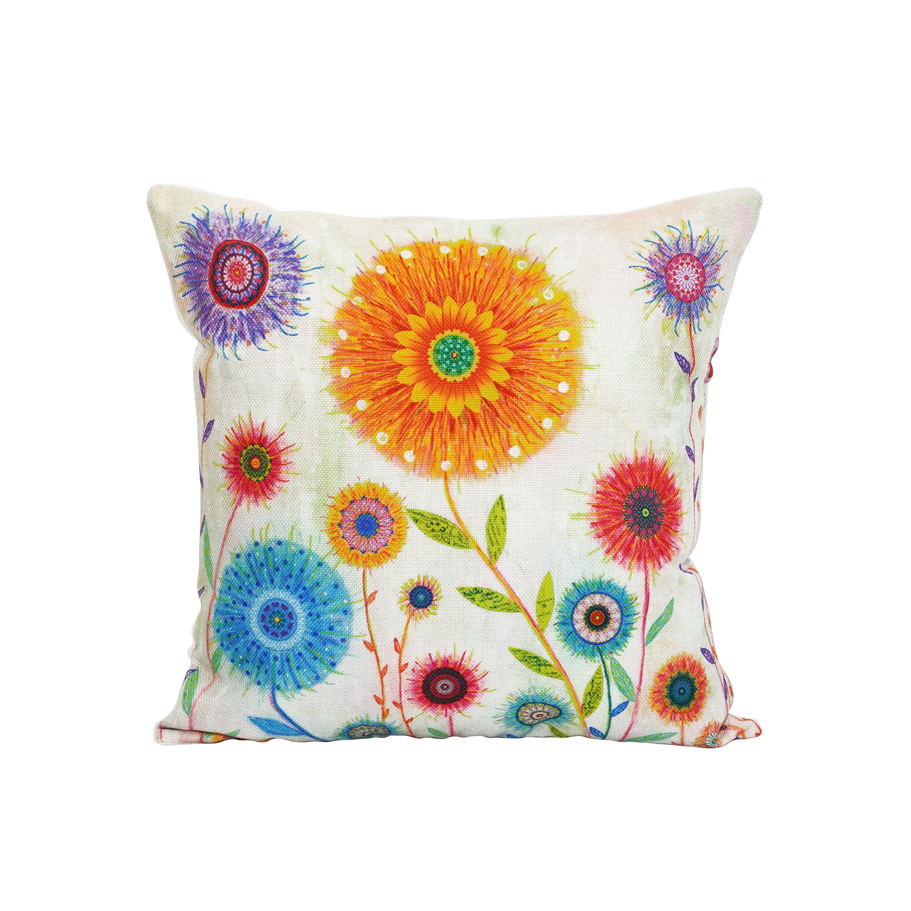 Outdoor Kissenbezug Set FLOWER 4-teilig 45 x 45 cm