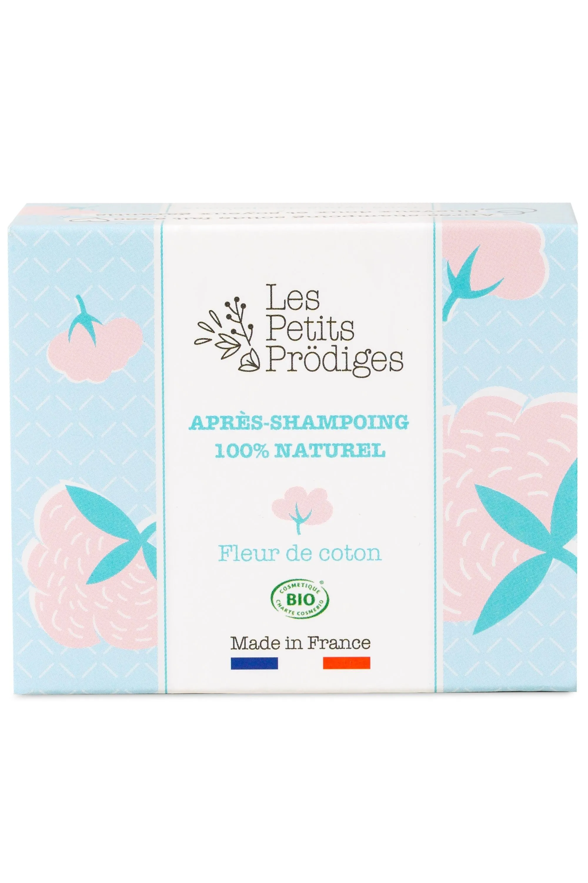 Les Petits Prödiges Après-shampoing solide Fleur de Coton-50 g