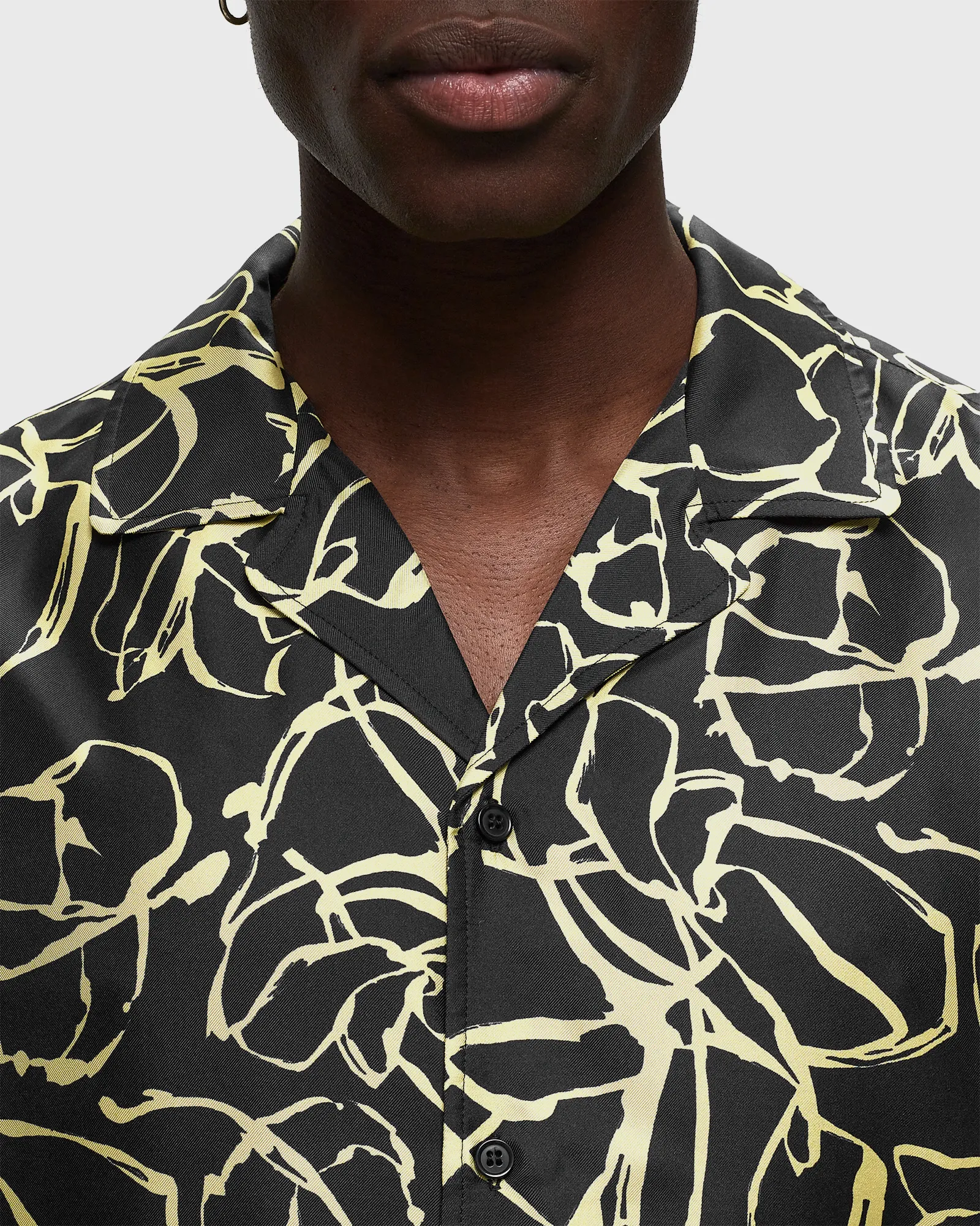 Officine Générale EREN LS SILK ITL ABS PRINT
