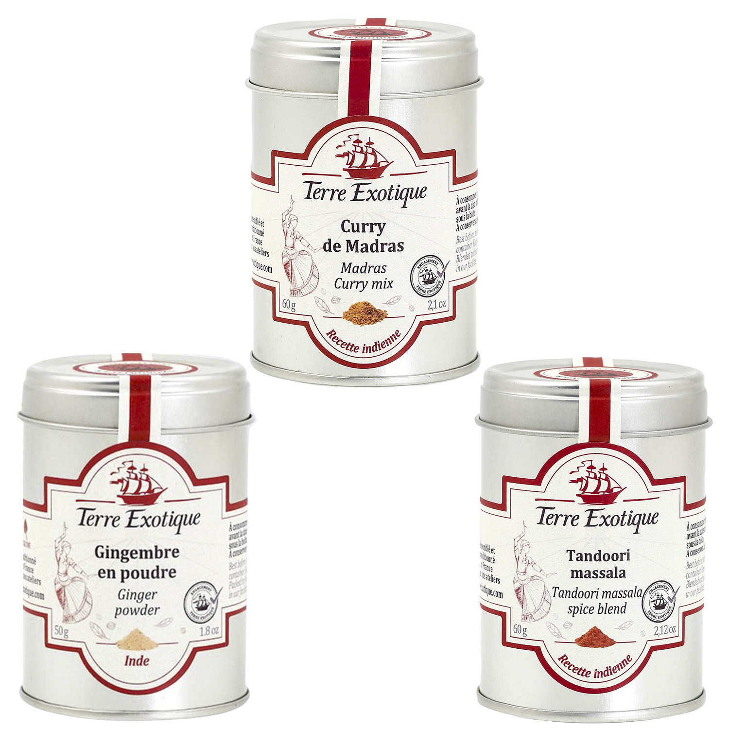 Assortiment d'épices 