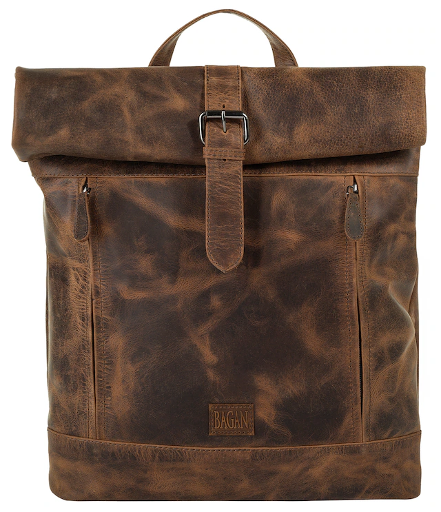 Bagan Cityrucksack echt Leder