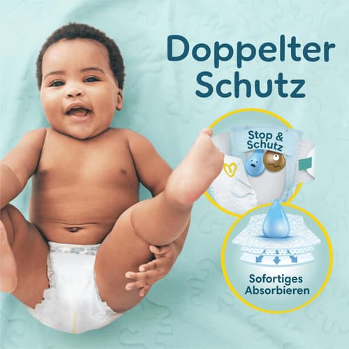 Pampers Premium Protection Windeln Gr.1, Single Pack, 2-5kg