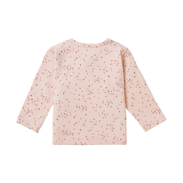 Noppies T-Shirt Overslag Nantes Print Rose Smoke 50