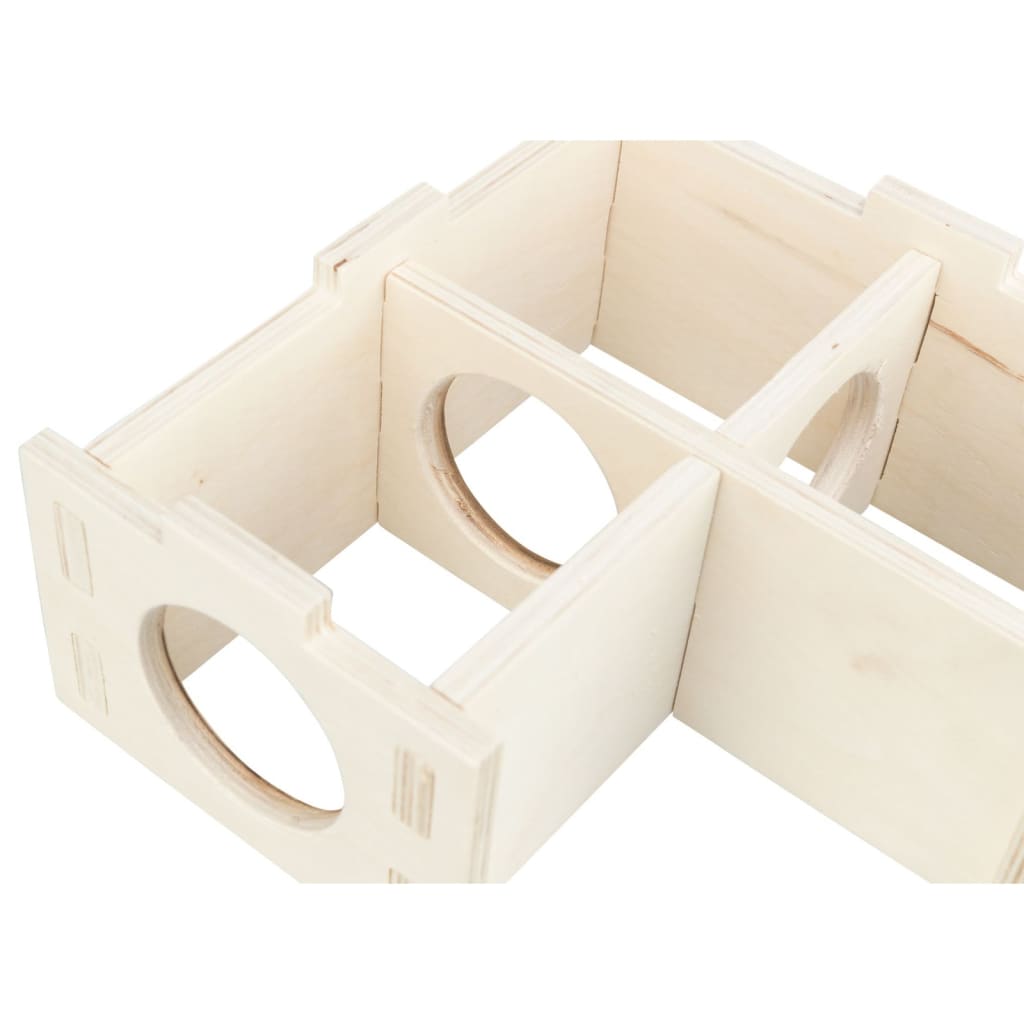 Maison emboitable 3 chambres 25 x 10 x 25 cm pour souris, hamsters