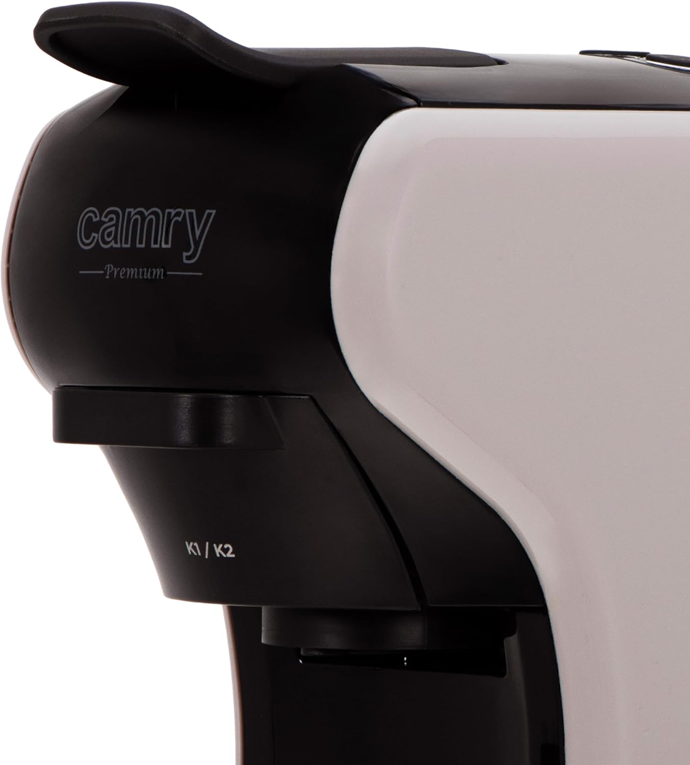CAMRY Kapselkaffeemaschine CR 4414 mit 0,6L Wasserta 19 Padmaschine kompakt Bar - Espressomaschine 3000W Kompatibel mit Nespresso, Dolce Gusto, Lavazza & mehr - Einfache 3-Knopf-Bedienung