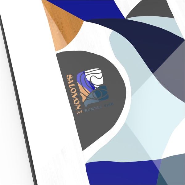 Planche de snowboard SALOMON RUMBLE FISH WHITE/BLACK/BLUE