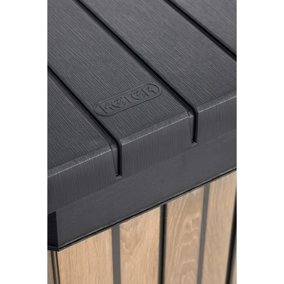 Keter Venetian Opbergbox - 670L - 142.5x65.3x89.5cm - Bruin