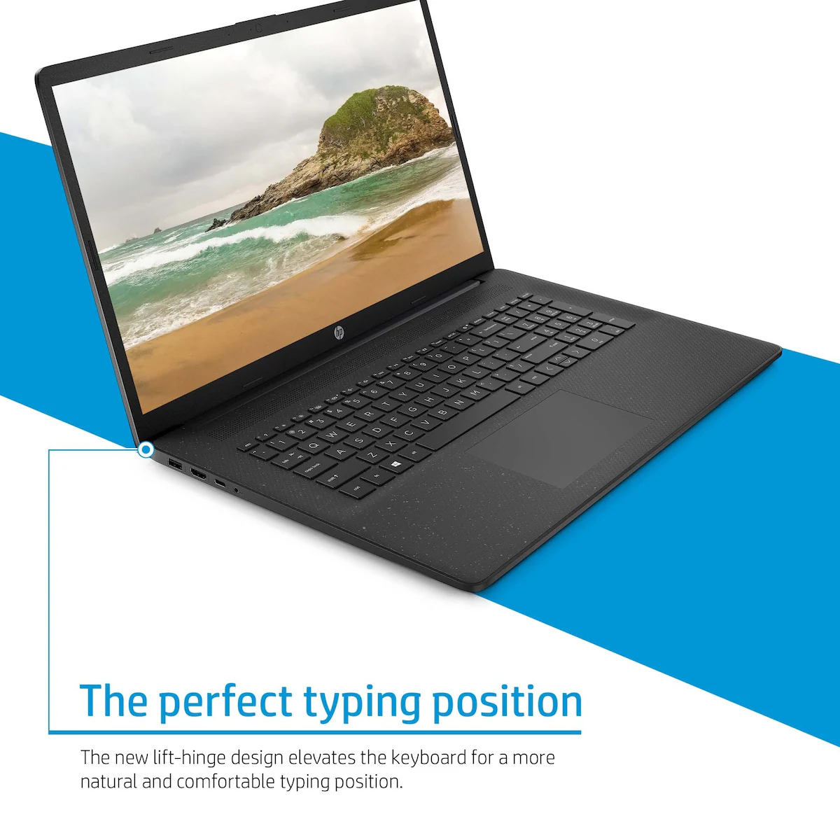 HP Laptop 17-cp2829no R5-7520U/8/512GB bærbar PC