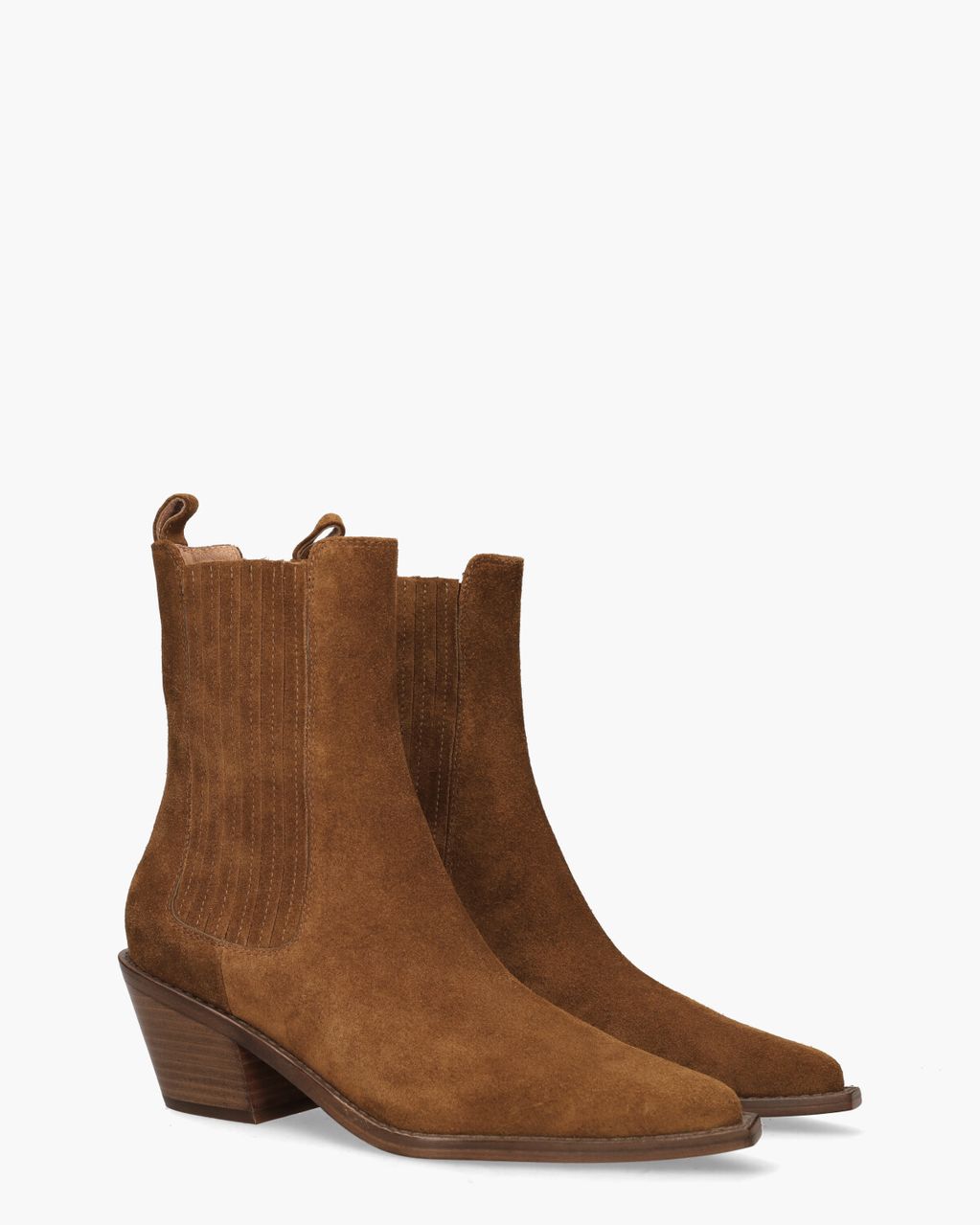 Lola Cruz Aurel Cognac Dames Chelseaboots