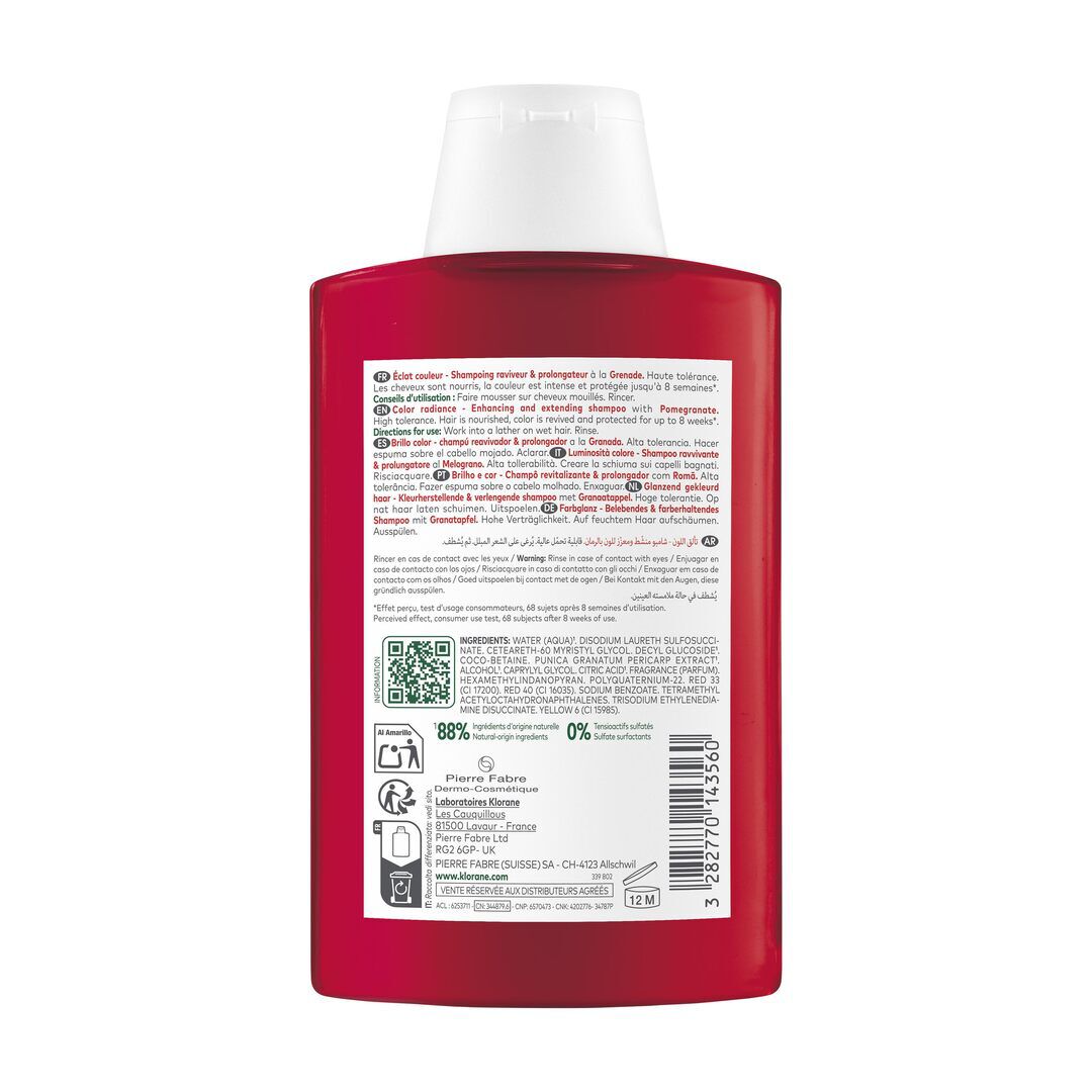 KLORANE  Champô Romã - 200ml