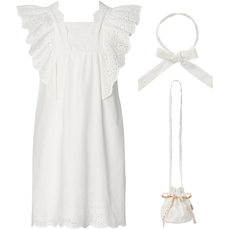 Noppies Kleid Eglin Bright White