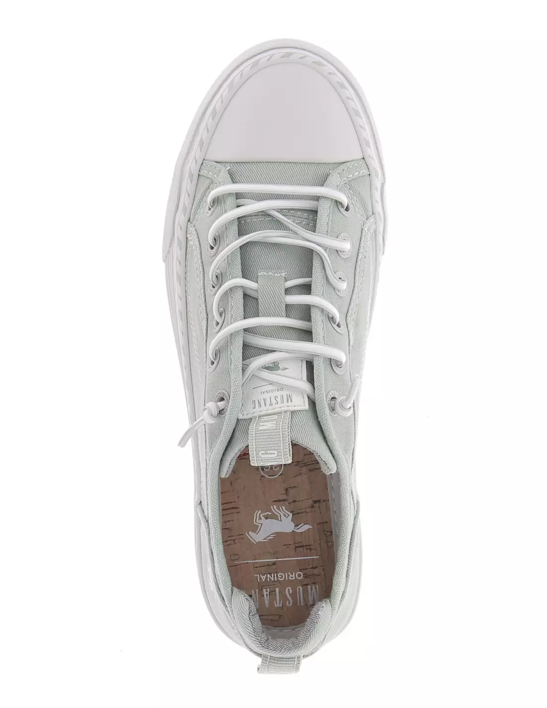 MUSTANG 1376308 - Baskets PASTELLGRUER