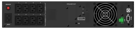 BlueWalker PowerWalker VI 2000 RLP - UPS - 1800 Watt - 2000 VA - 9 Ah - RS-232, USB - Udgangsporte: 8 - 2U (10121192)
