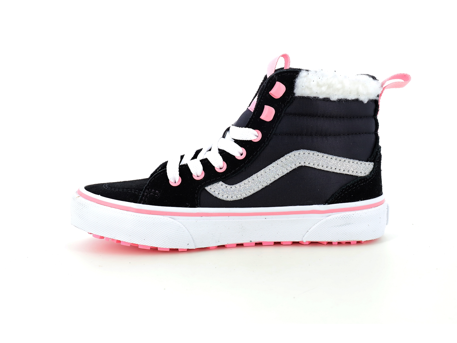 Vans-MY FILMORE HI VANSGUARD Matières combinées Noir Rose
