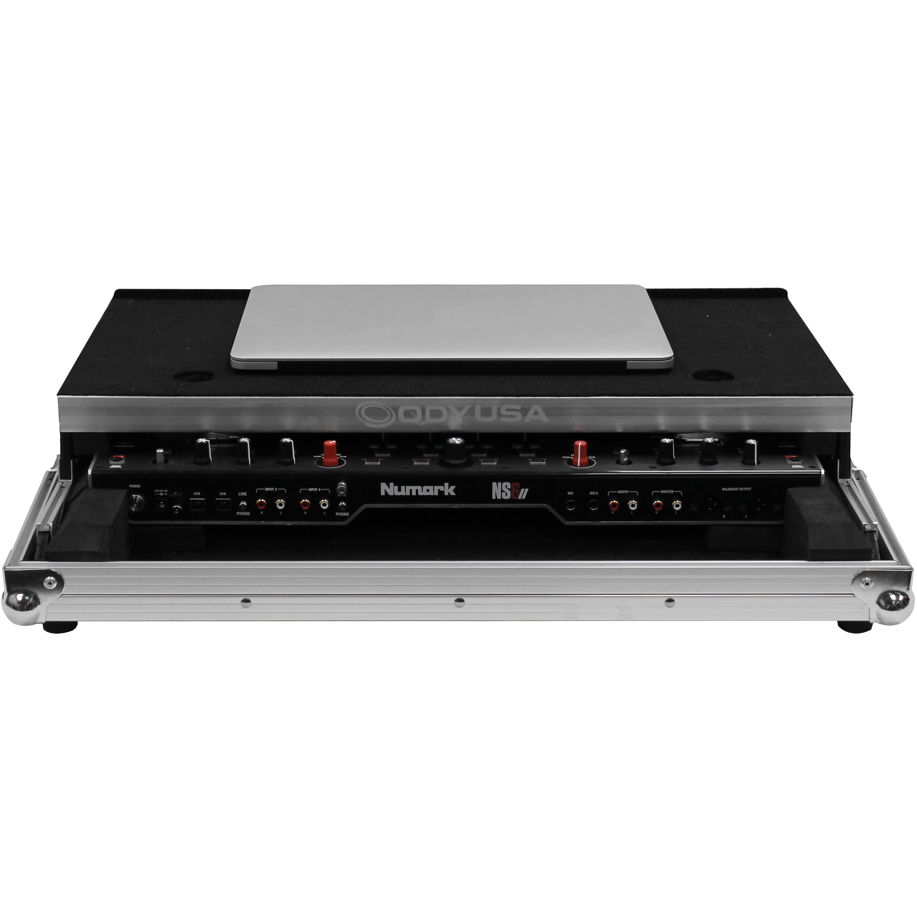 Odyssey Flight Ready Glide Style flightcase voor Numark NS6II