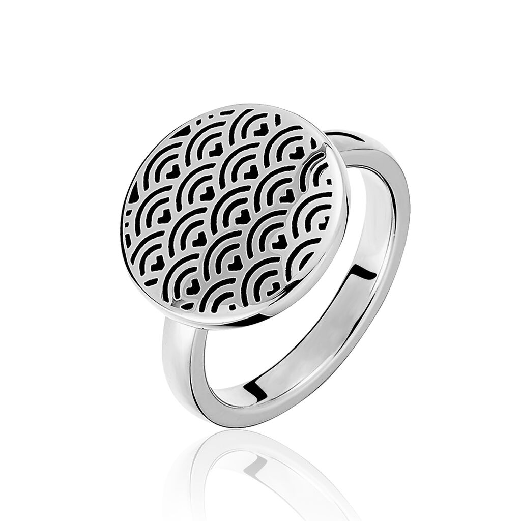 Bague Kim Acier Blanc