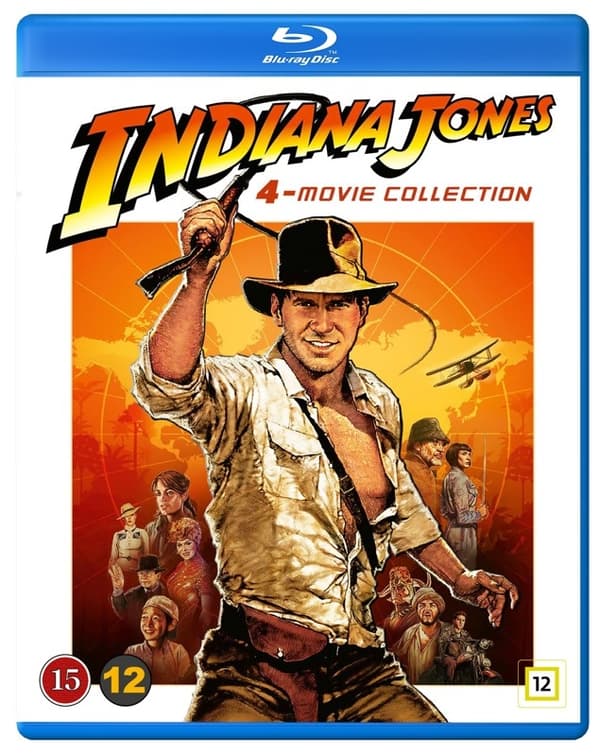 Indiana Jones 4 Movie Collection (Blu-ray) (5 disc)