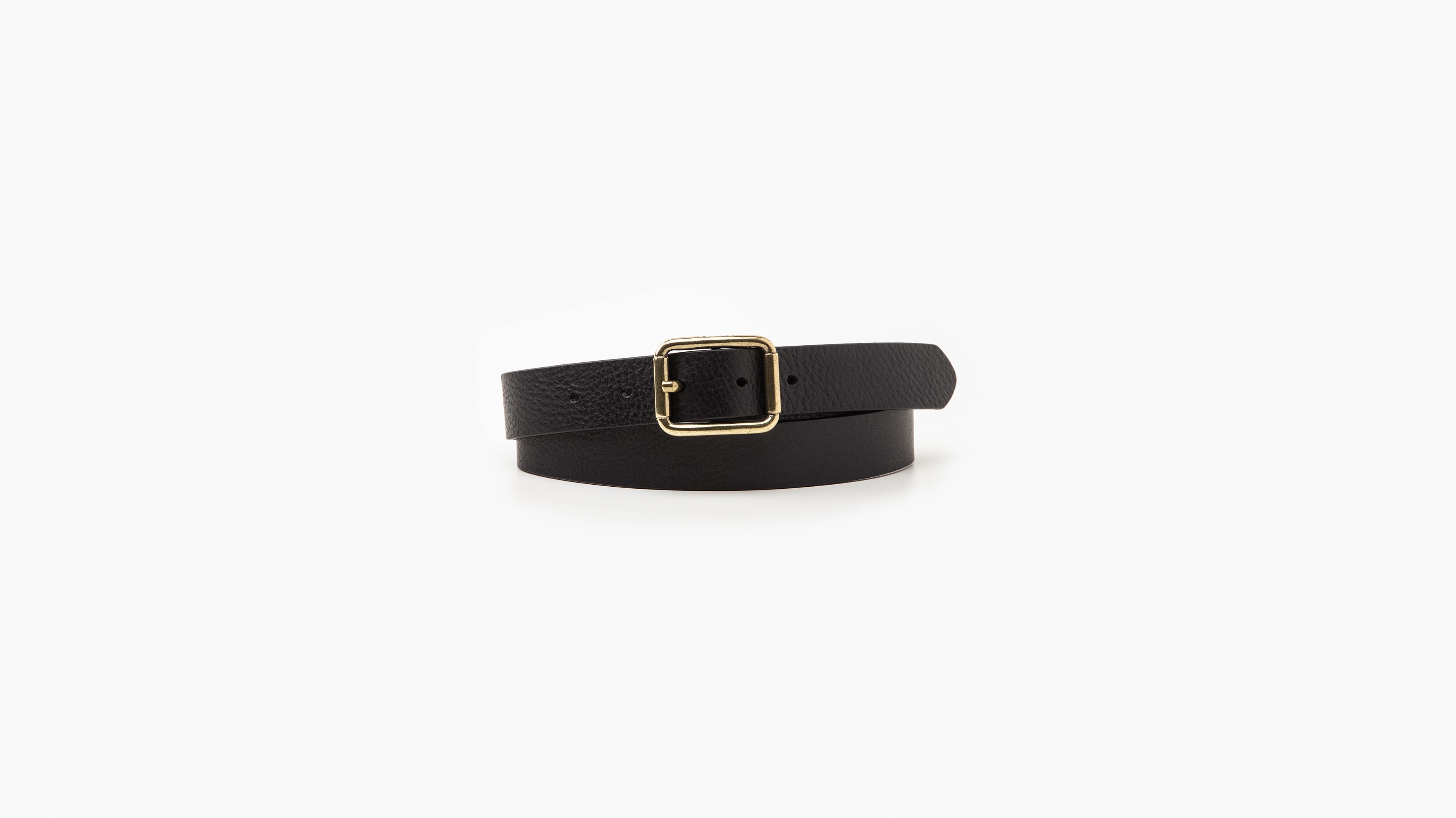 Ceinture moyenne Center Bar - Regular Black - Noir
