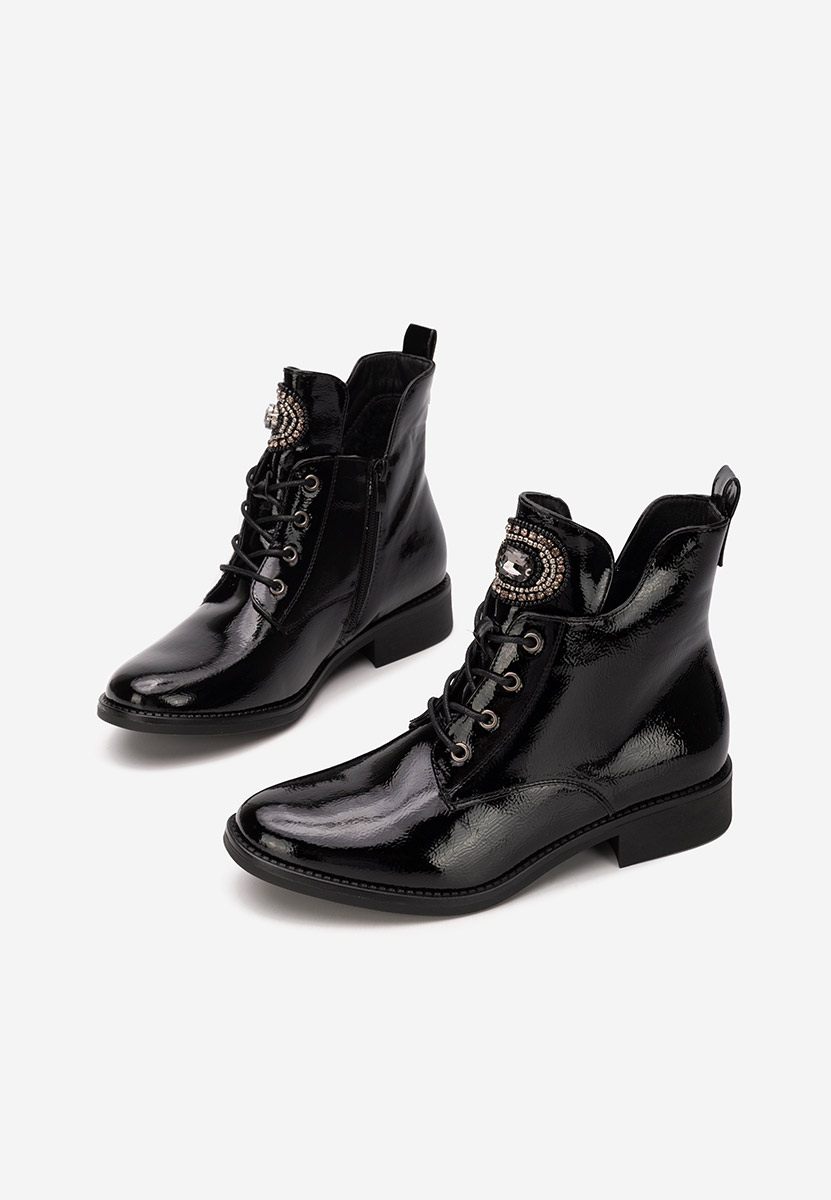 Bottines femme noires Evelona