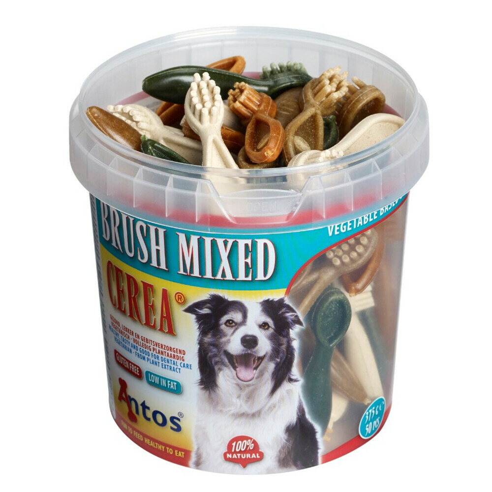 Antos Brush Mixed Hondensnack 50 stuks