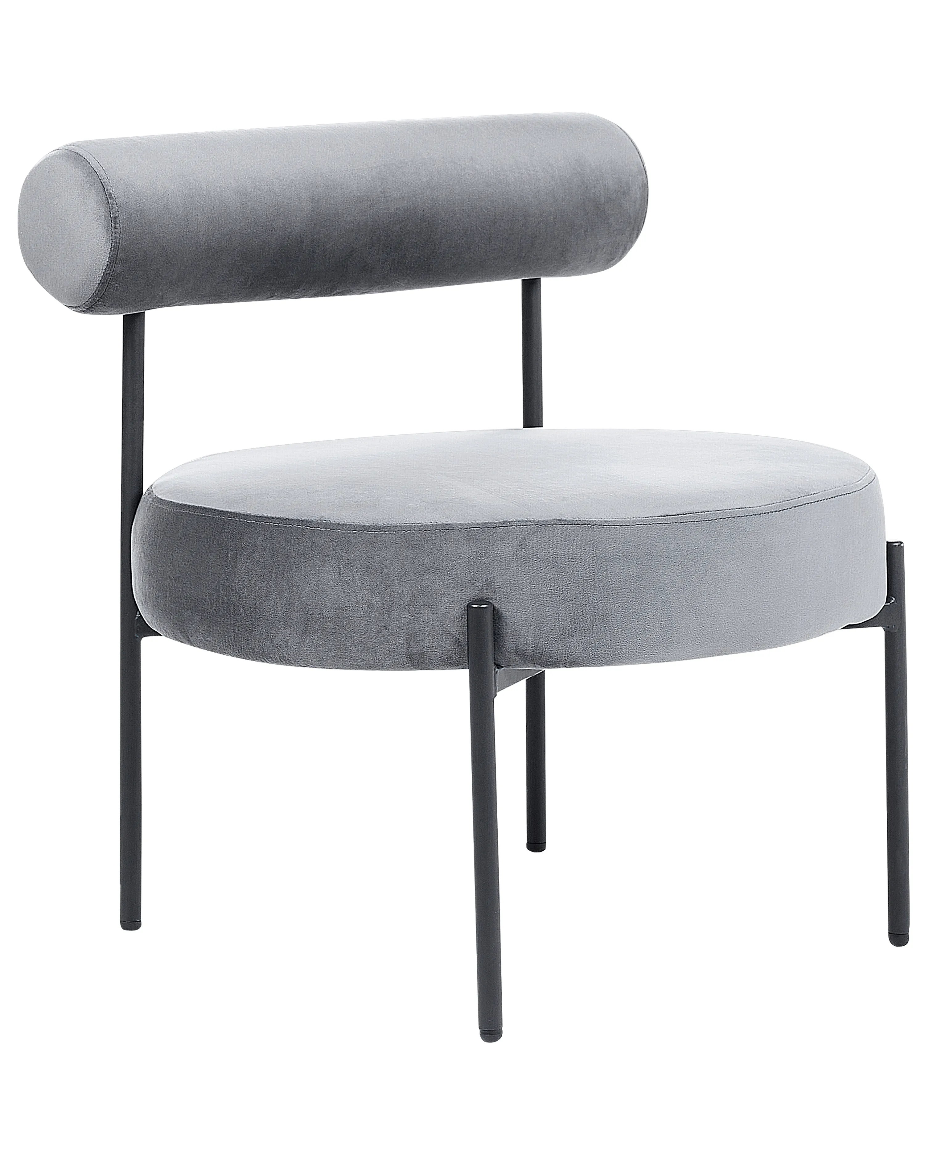 Fauteuil ALPHA Fluweel Grijs