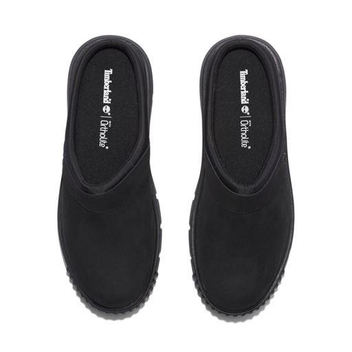 Timberland Greyfield Clogs, Black Nubuck, 37