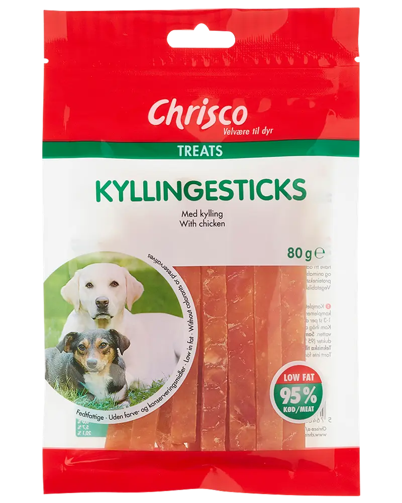 Chrisco kyllingesticks 80 g