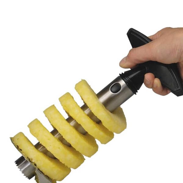 Ananas kuttere og skalcere av metall