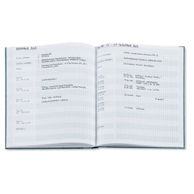 Protokollbuch Elefantenhaut DIN A4