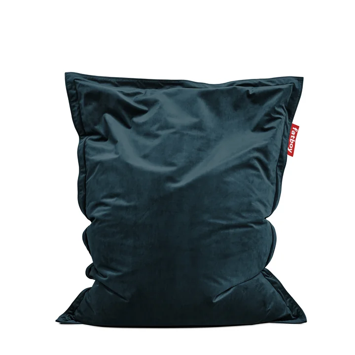 Fatboy - Sitzsack Original Slim Velvet recycled, petrol