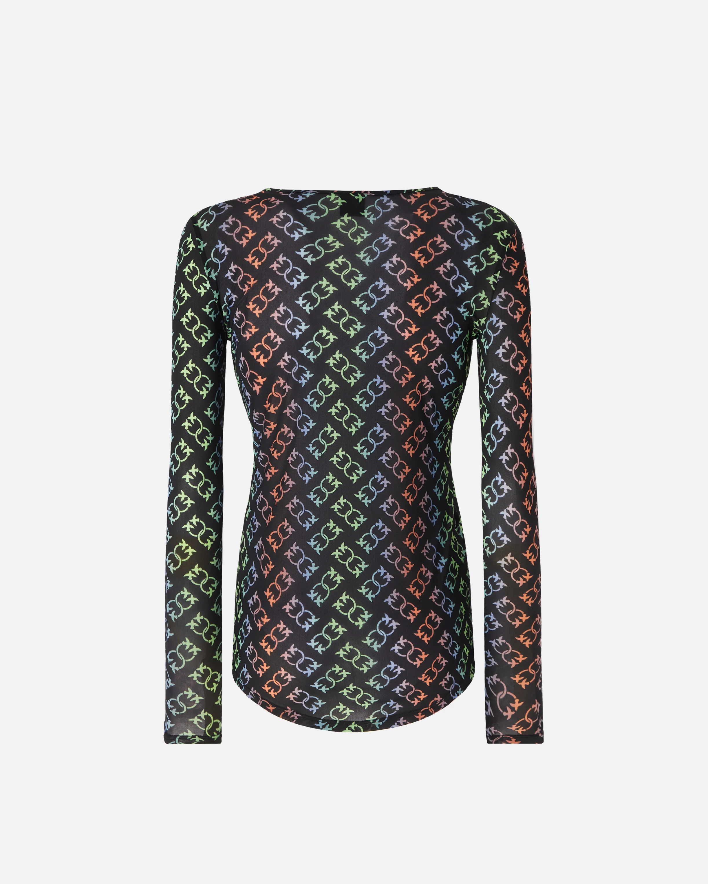 T-shirt à manches longues à logo | Multicolore