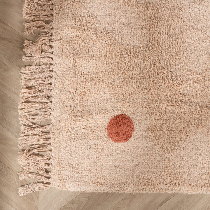 Vloerkleed Kinderkamer - Lou Dots Terra