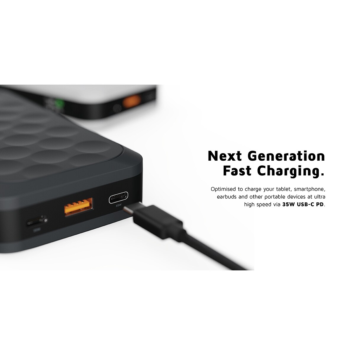 Xtorm 35W Fuel Series 20000mAh powerbank (sort)