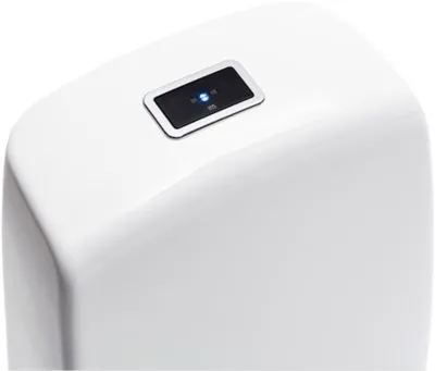 Ifö Spira Rimfree toilet med lukket S-lås, Sensor batteridrift.