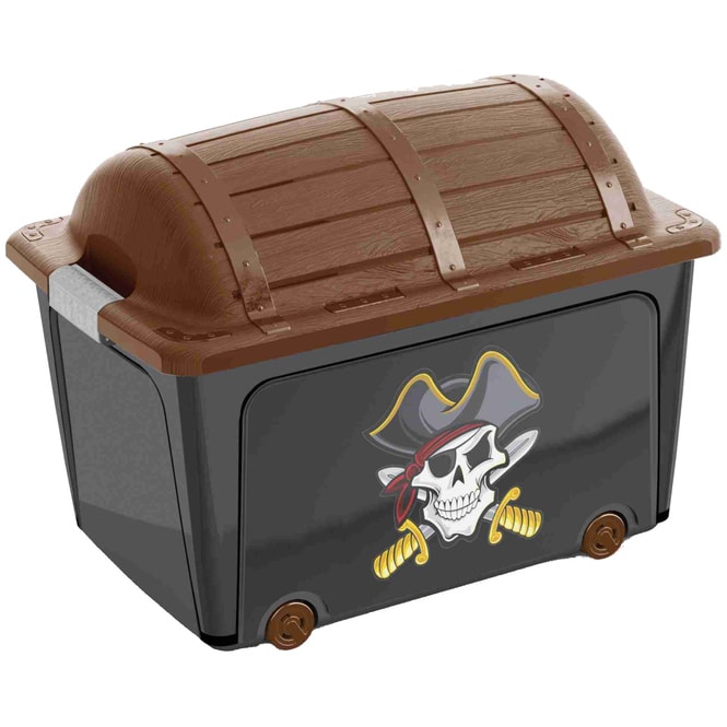 KIS - Ordnungsbox - Schatzkiste Pirat - 50L