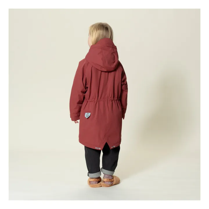 Gosoaky Parka Fast Camel | Rouge cerise