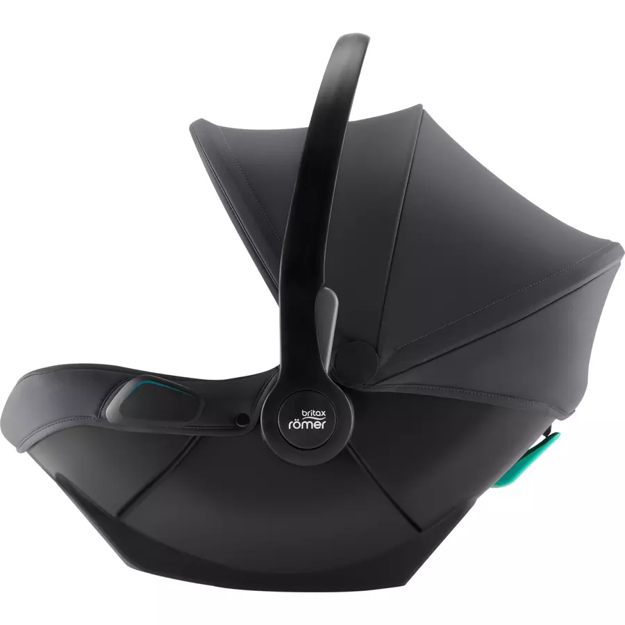 Britax Römer Buggy B-Agile M Black Shadow inklusive Babyschale Baby-Safe Core i-Size Midnight Grey plus Basisstation Core und Adapter