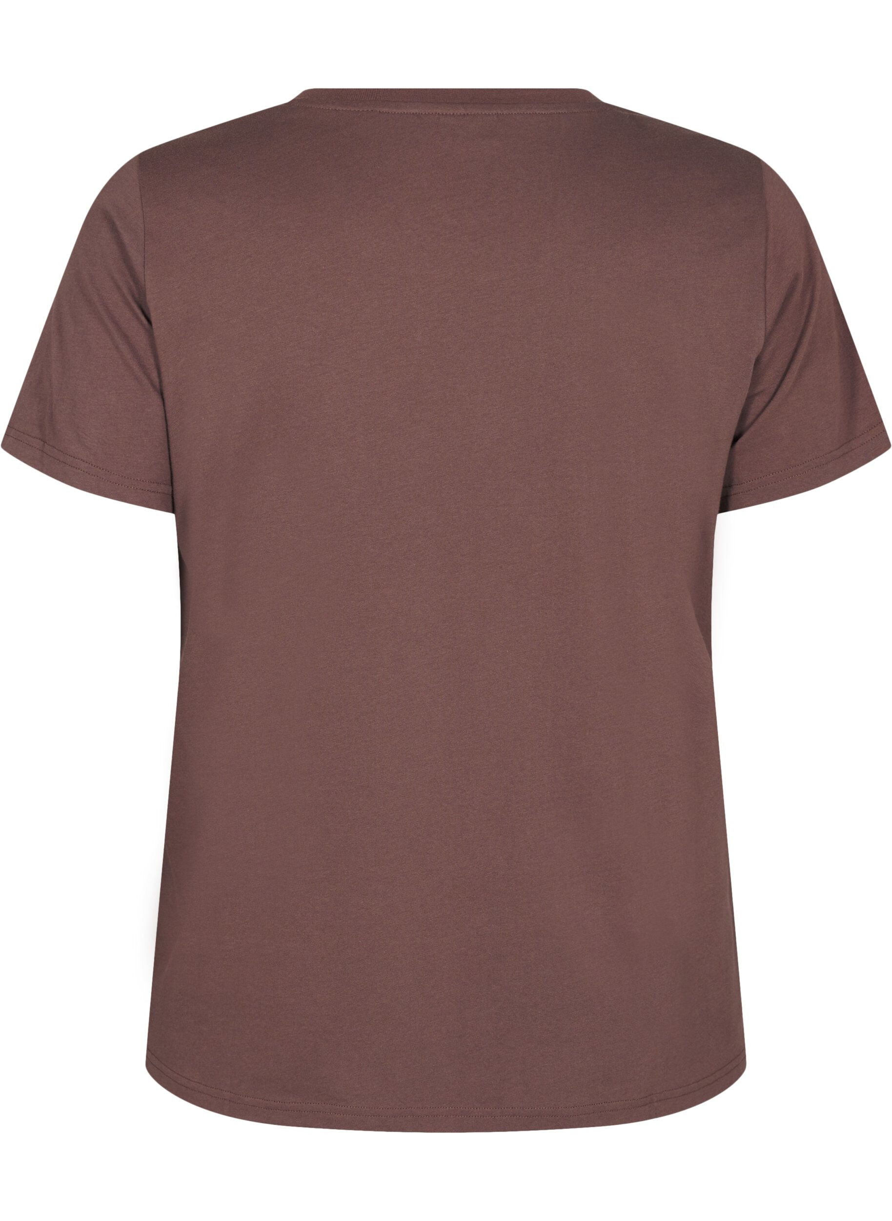 Bomulds t-shirt med sløjfe