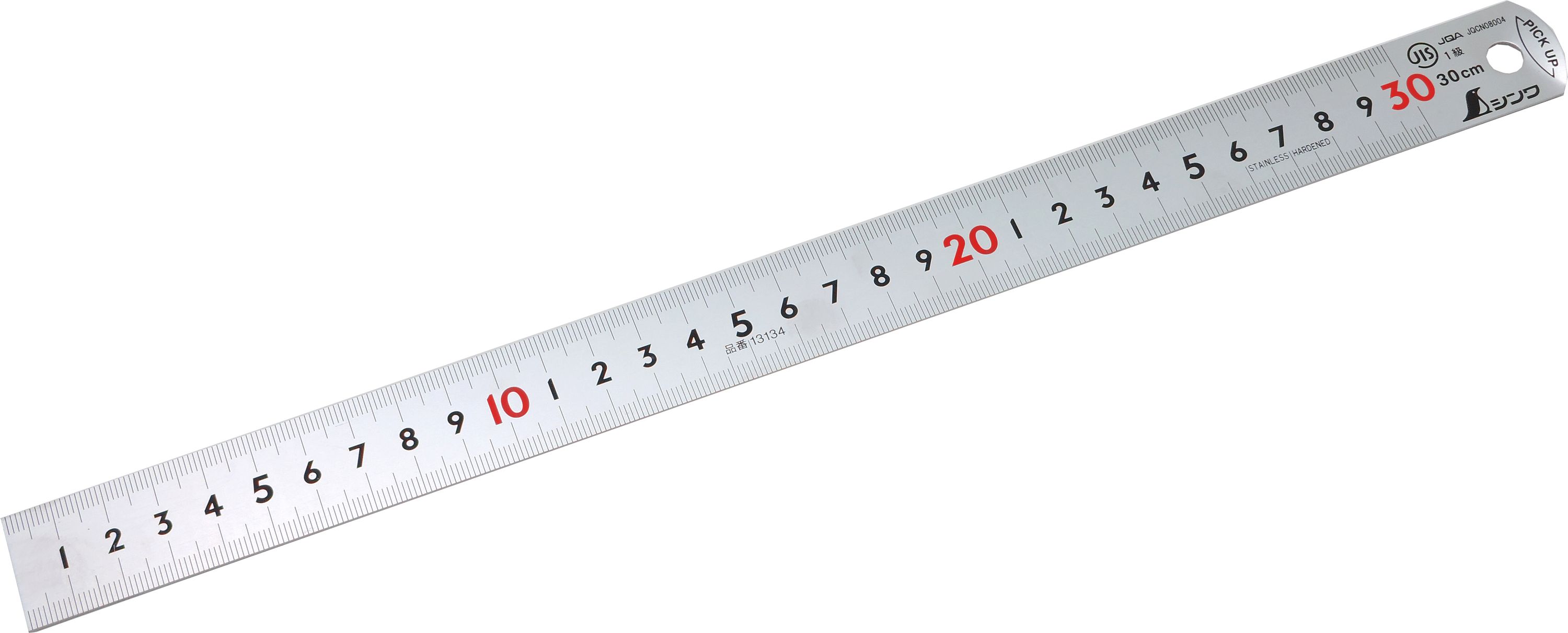 FAMEX 12524 Shinwa Edelstahllineal 30 cm – mit Pick-up 13134