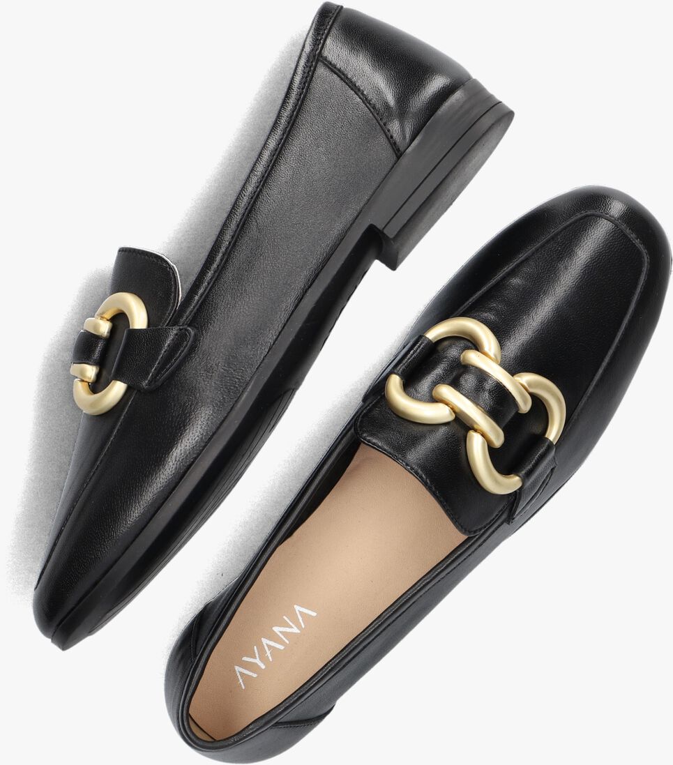 AYANA zwarte ayana loafers 4777