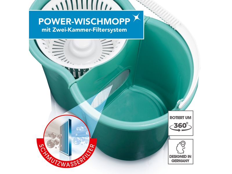 CLEANmaxx Wischmopp Wischmopp-Set für alle Böden