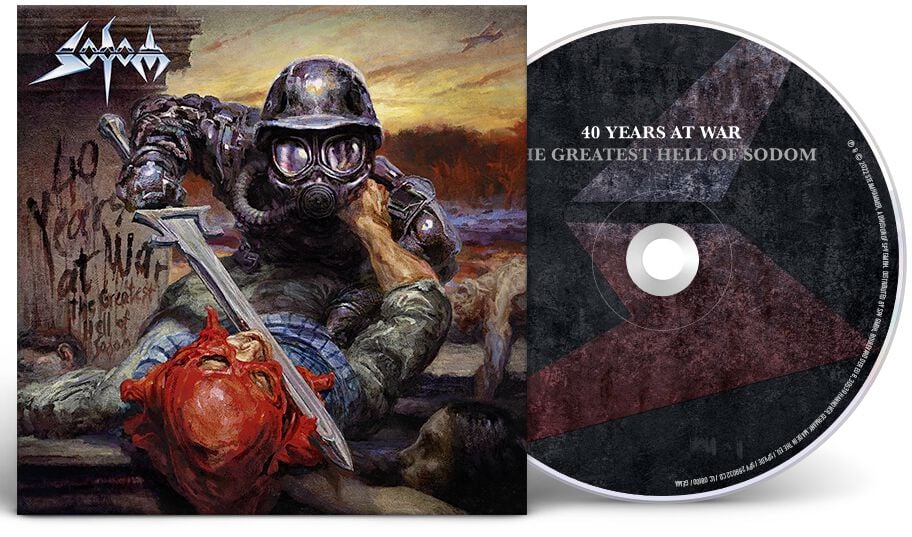 40 years at war - The greatest hell of Sodom | Sodom CD