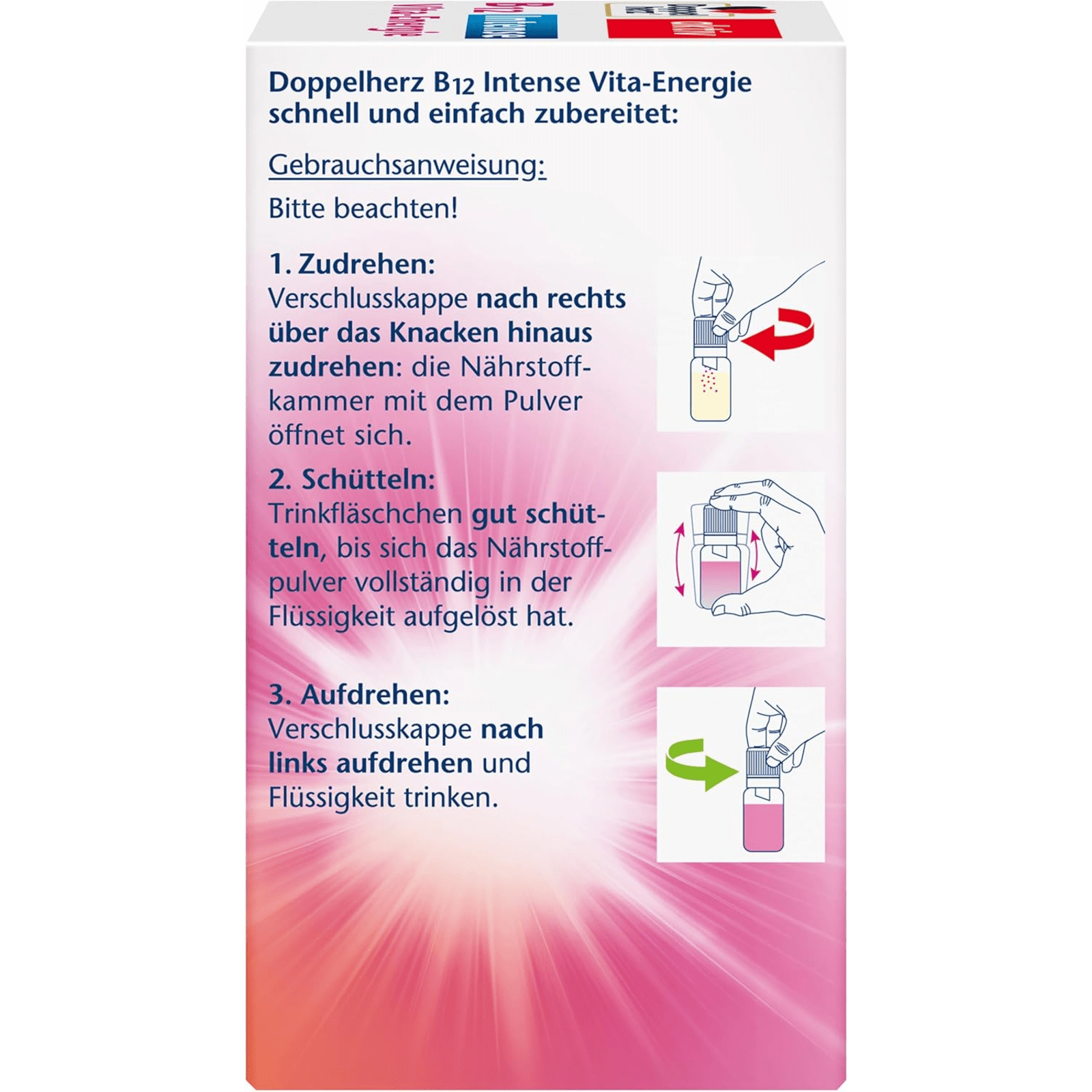 B12 Intense Vita-Energie Trinkampullen (18x10ml)