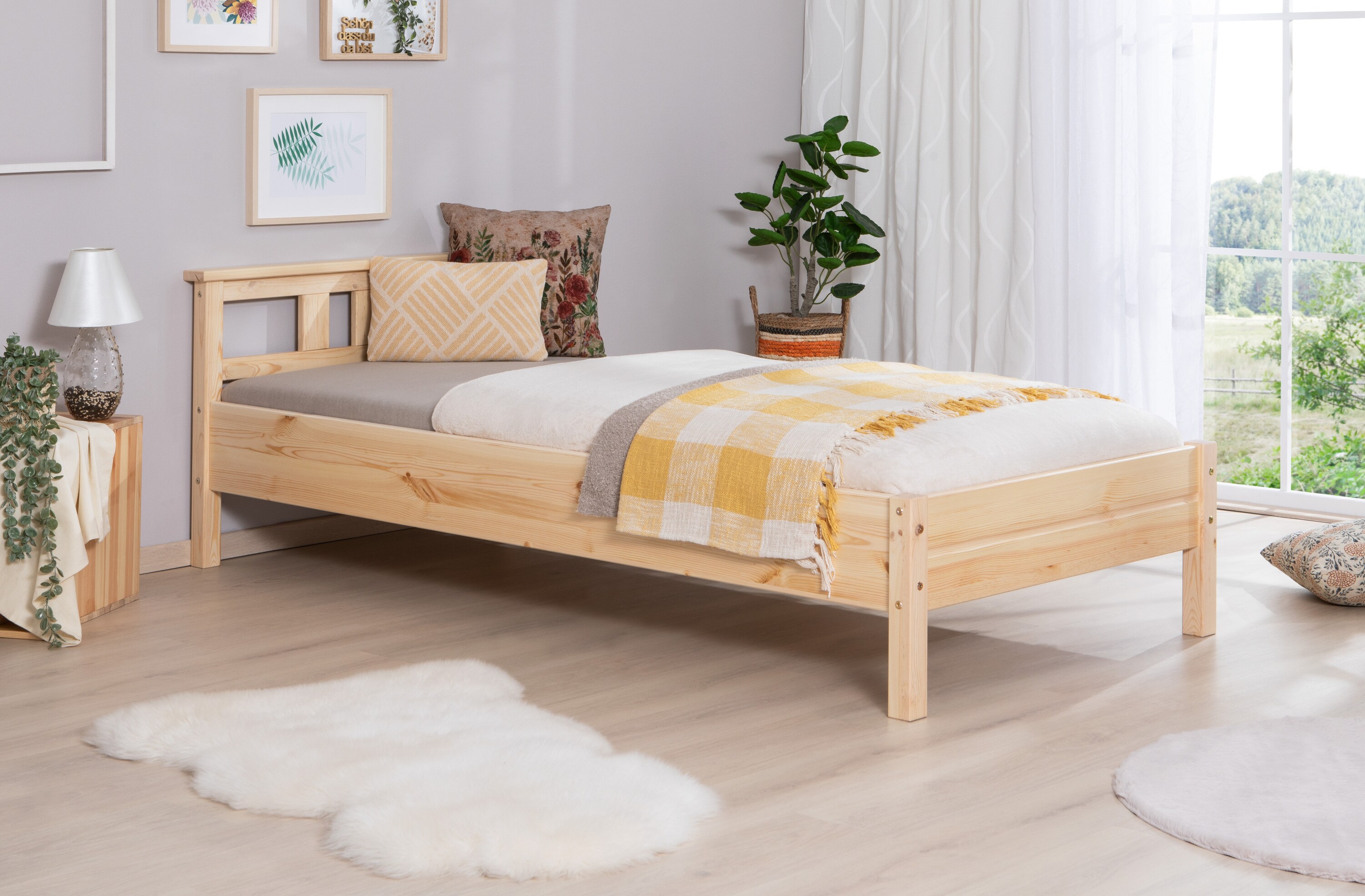 TiCAA Einzelbett und Doppelbett 