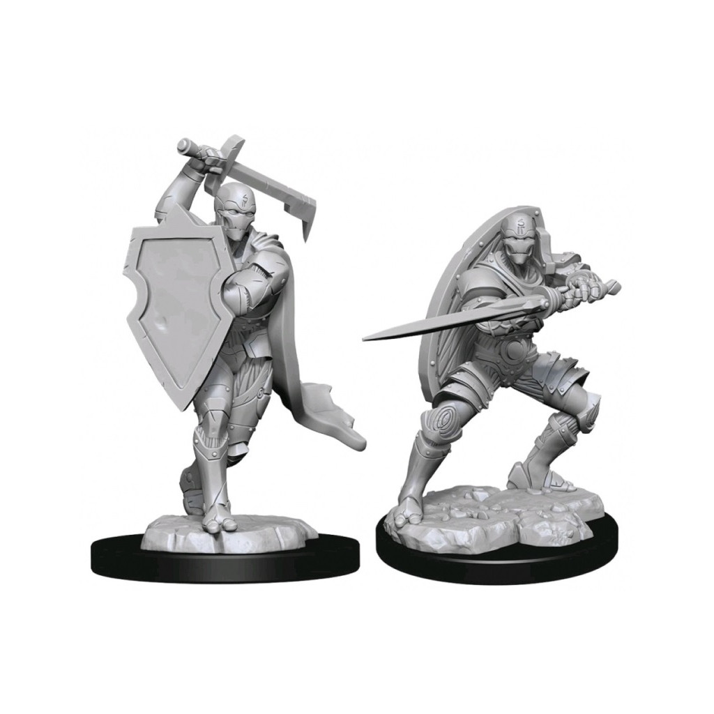 D&D Nolzur's Marvelous Unpainted Miniatures: Warforged Fighter Male