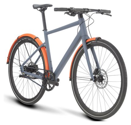 Vélo de Ville BMC 257 AL One Shimano Alfine 8V Courroie 700 mm Bleu Powder Steel 2023