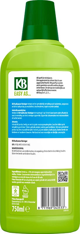 KB badkamer reiniger concentraat 750 ml
