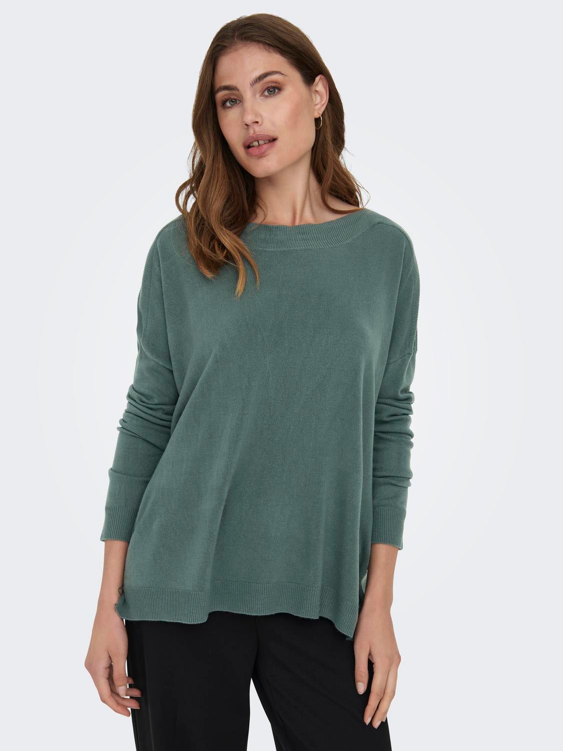 ONLAMALIA Strickpullover Balsam Green