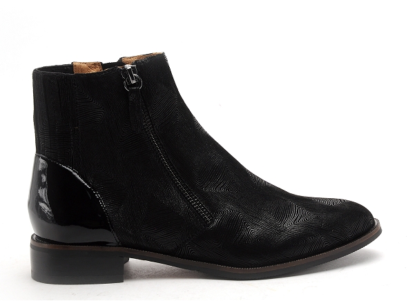 Mamzelle boots bottine plates femme sodani noir